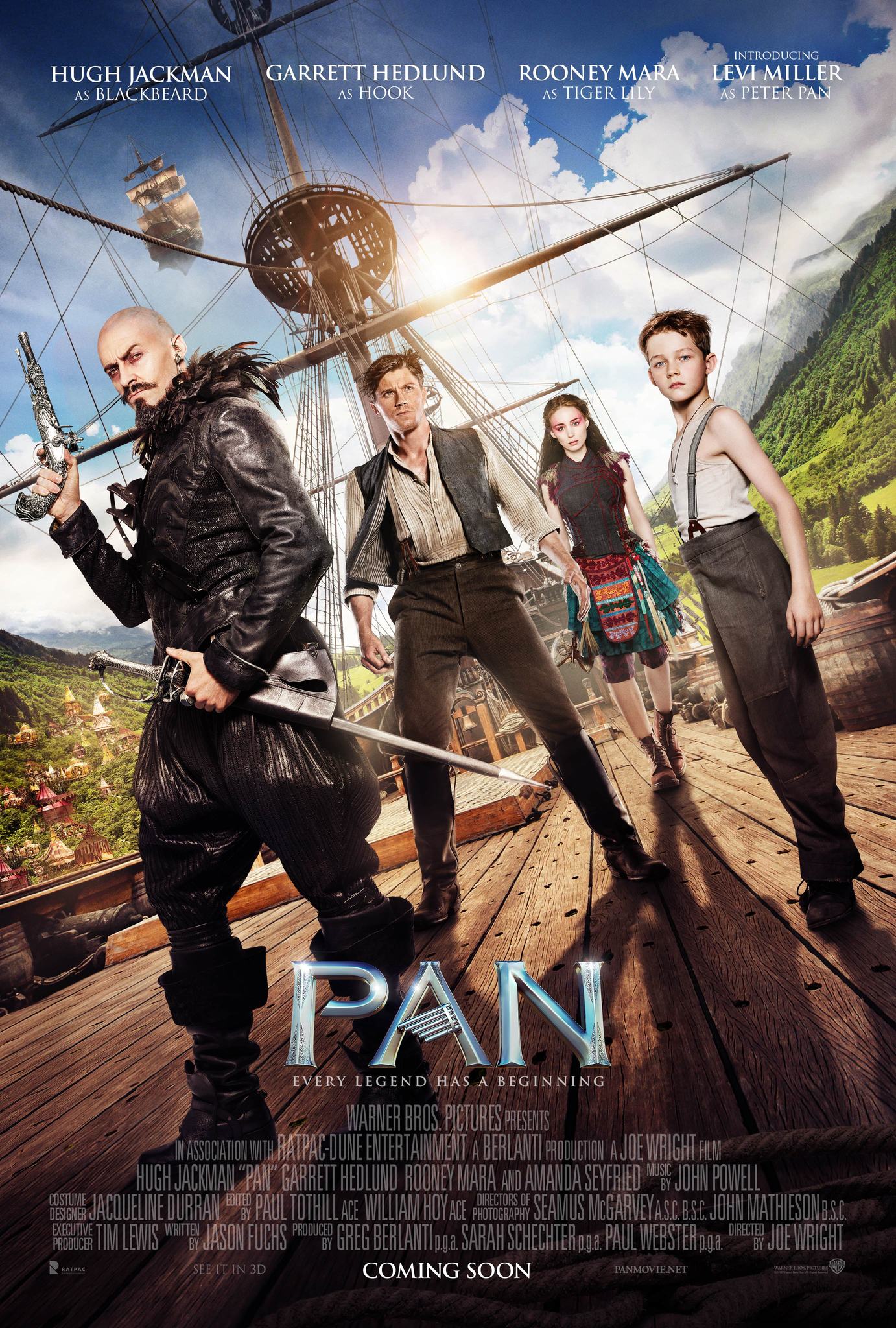 Pan Và Vùng Đất NeverLand – Pan (2015) Full HD Vietsub
