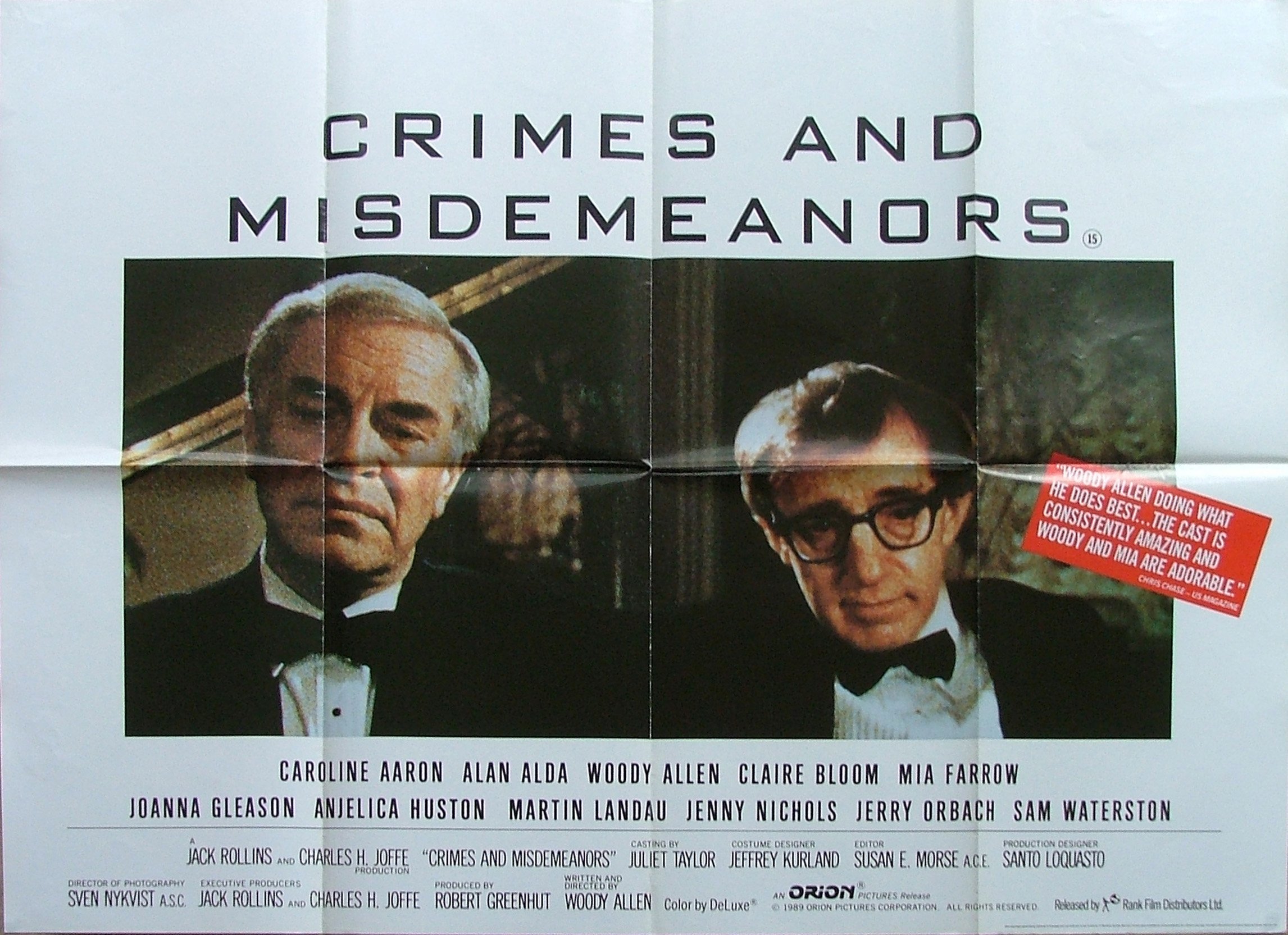 Tội Nặng Và Tội Nhẹ – Crimes and Misdemeanors (1989) Full HD Vietsub