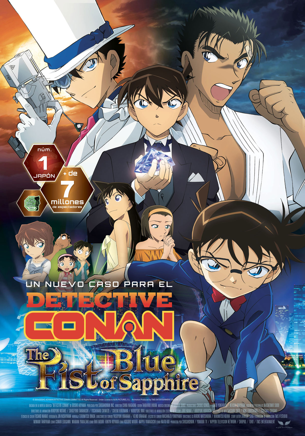 Thám Tử Lừng Danh Conan: Cú Đấm Sapphire Xanh – Detective Conan Movie 23: The Fist Of Blue Sapphire (2019) Full HD Vietsub