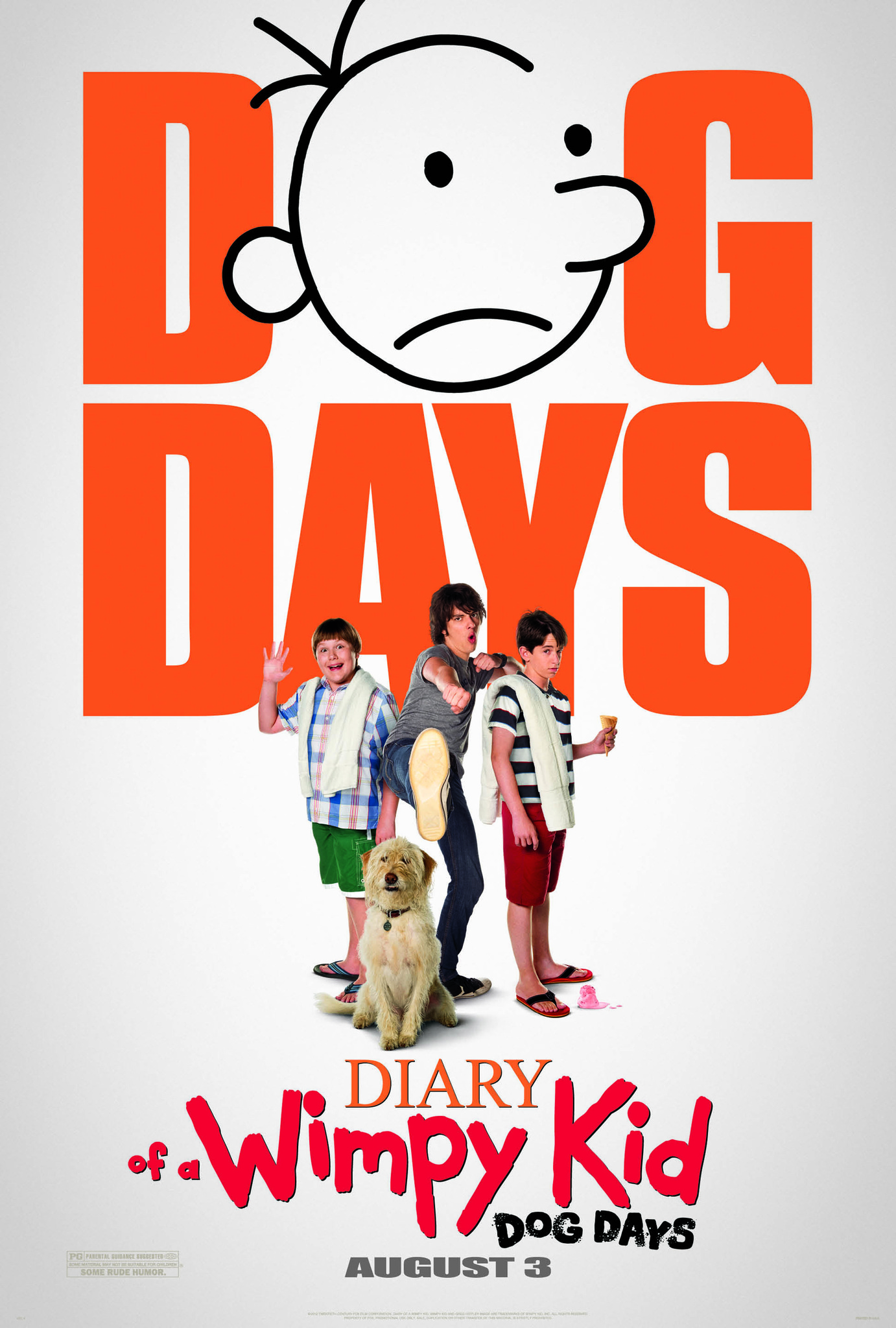 Nhật Kí Cậu Bé Nhút Nhát 3 – Diary Of A Wimpy Kid: Dog Days (2012) Full HD Vietsub