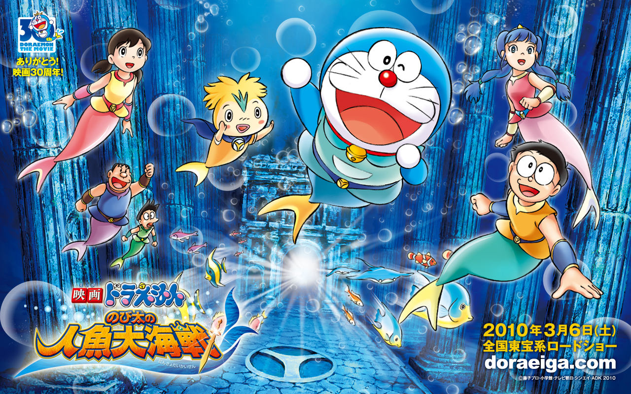 Doraemon Movie 30: Nobita Và Cuộc Đại Thủy Chiến Ở Xứ Sở Người Cá – Doraemon: Nobita’s Great Battle Of The Mermaid King (2010) Full HD Thuyết Minh