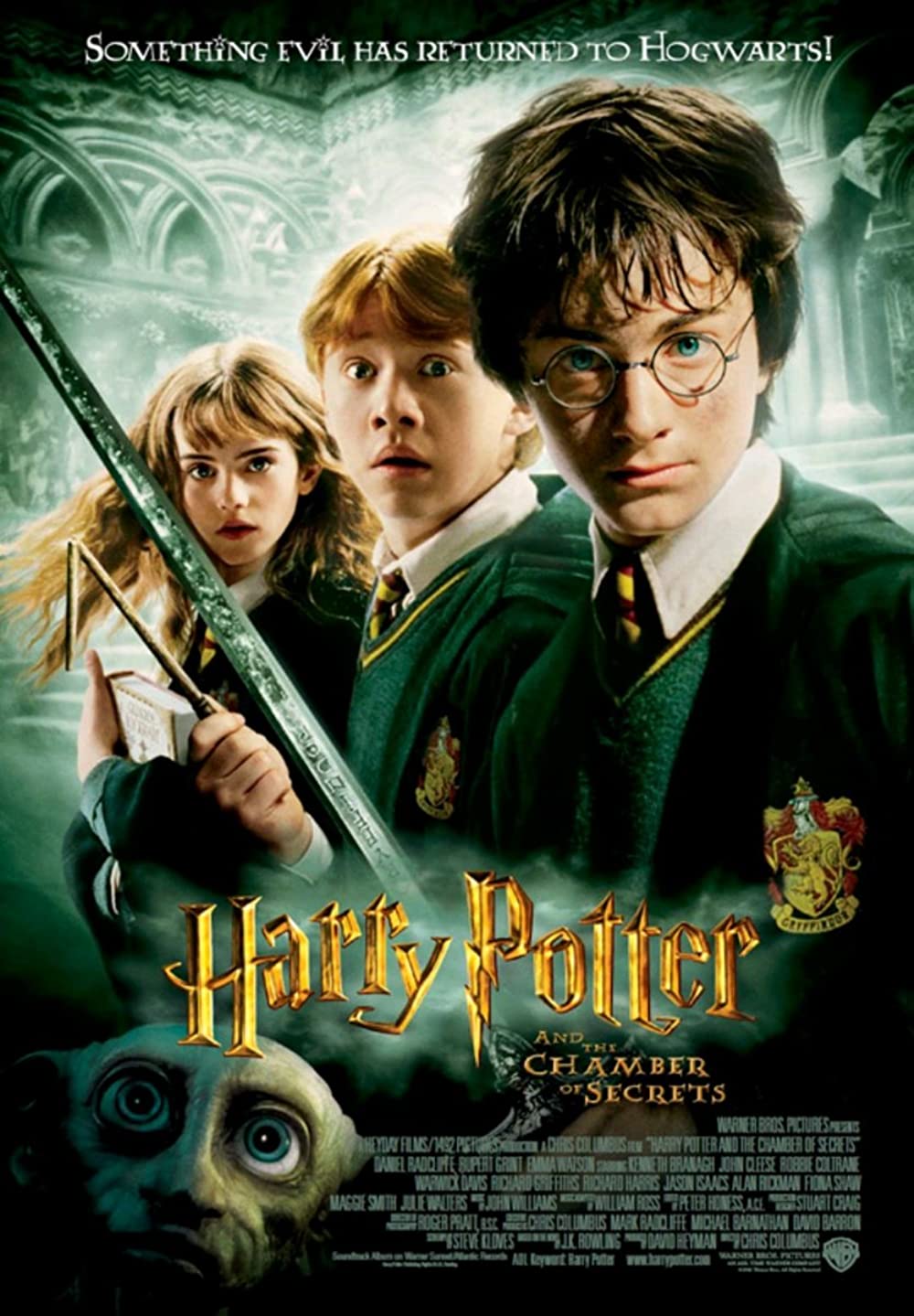 Harry Potter và Phòng Chứa Bí Mật – Harry Potter and the Chamber of Secrets (2002) Full HD Vietsub