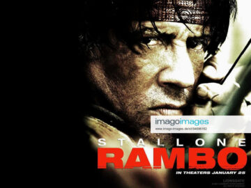 Sylvester Stallone Poster Film: Rambo; Rambo Iv (USA/GER 2008) Director: Sylvester Stallone 23 January 2008 PUBLICATIONx