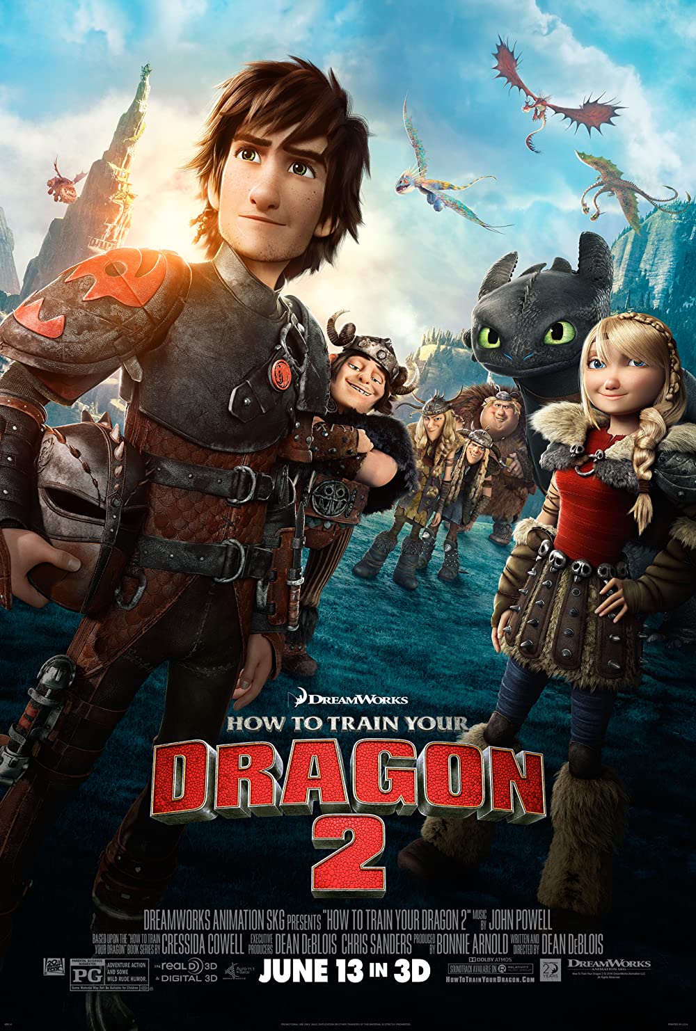 Bí Kíp Luyện Rồng 2 – How To Train Your Dragon 2 (2014) Full HD Vietsub