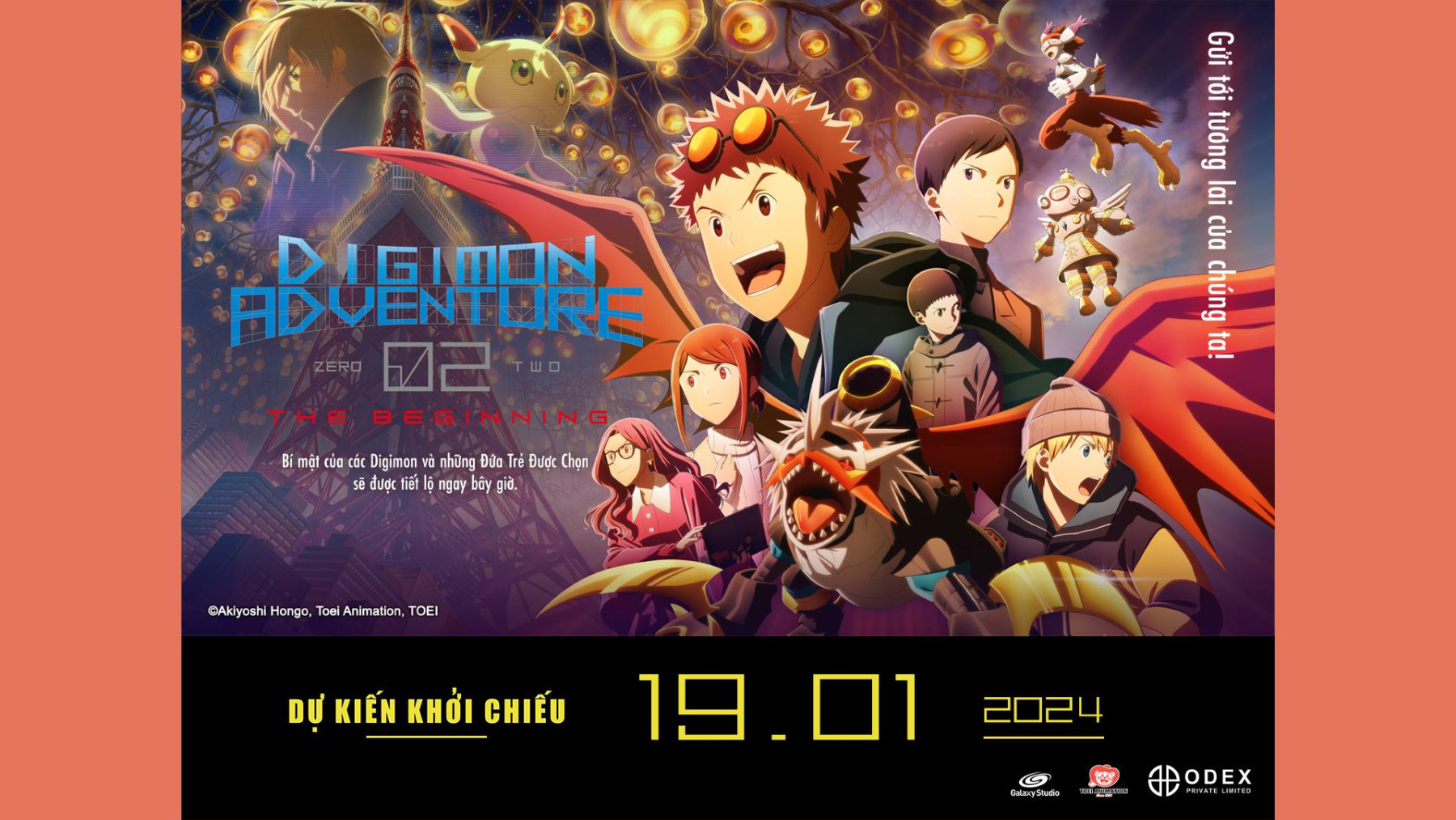 Hành Trình Digimon 02: Khởi Đầu – Digimon Adventure 02: The Beginning (2024) Full HD Vietsub